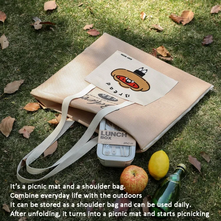 150 x 200cm Ultrasonic Outdoor Picnic Mat Can Be Used As A Shoulder Bag Easy To Carry(Large Bread)