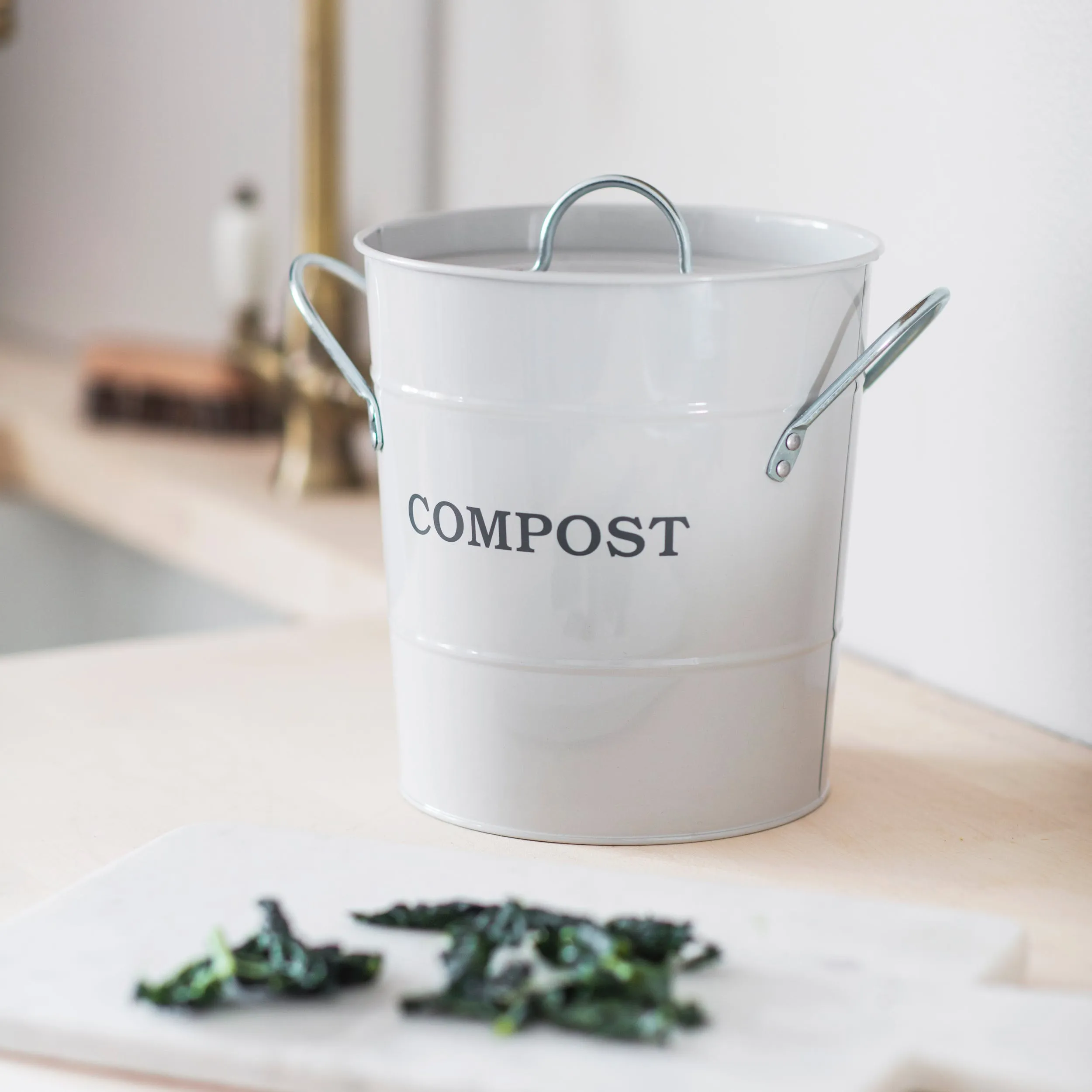 3.5L Steel Compost Bucket