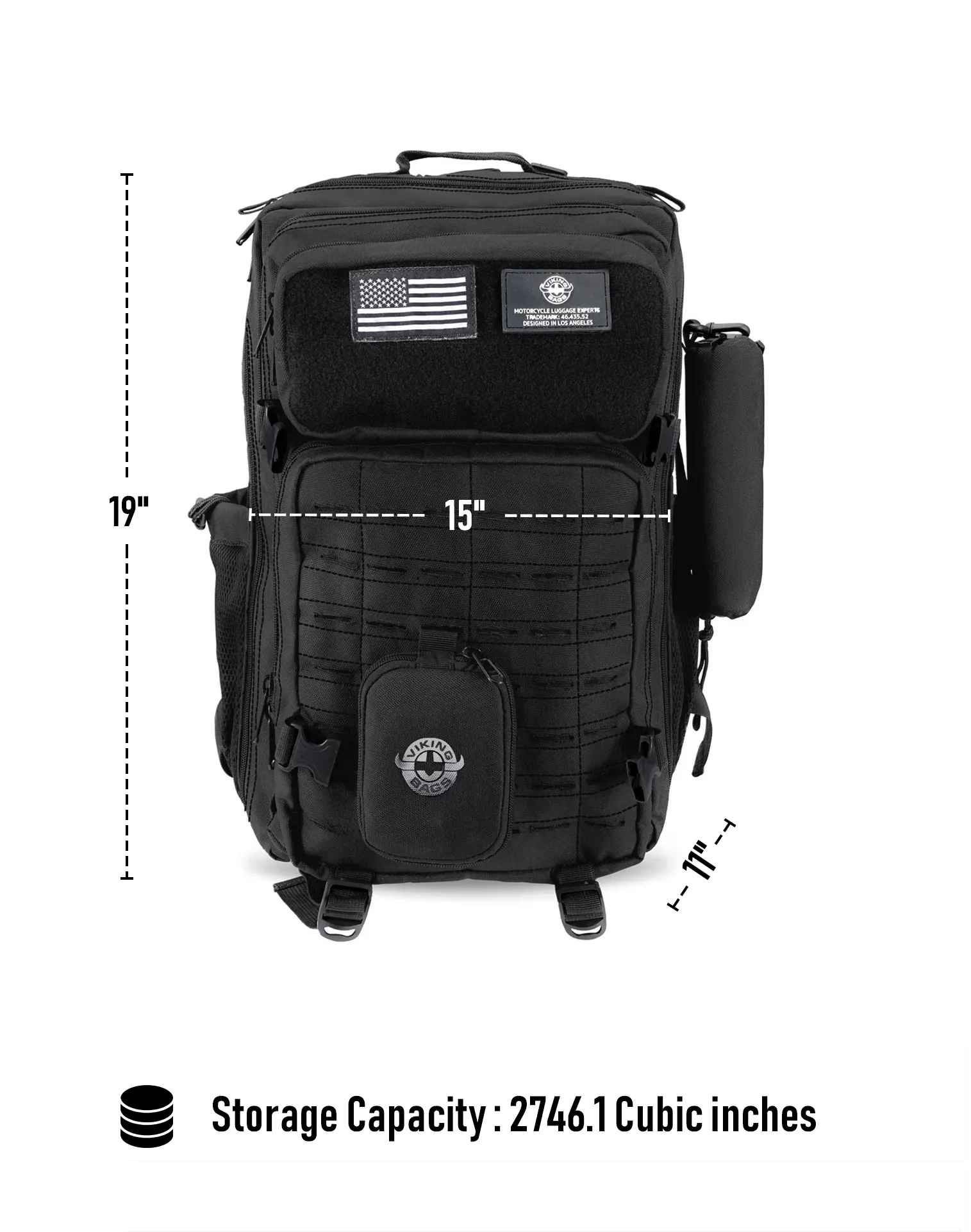 45L - Tactical XL Royal Enfield Motorcycle Backpack