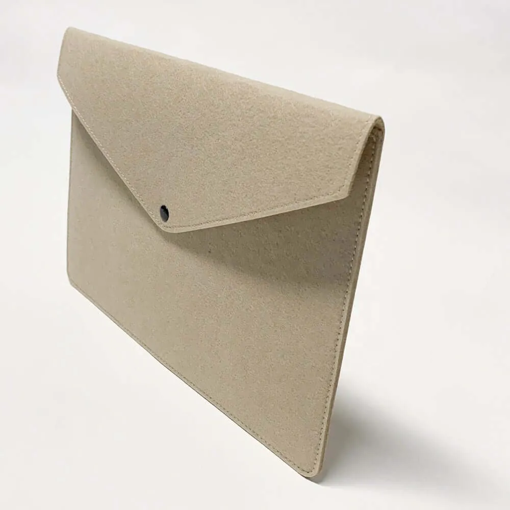 A4 Wool Felt Document Pouch