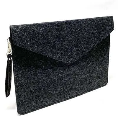 A4 Wool Felt Document Pouch