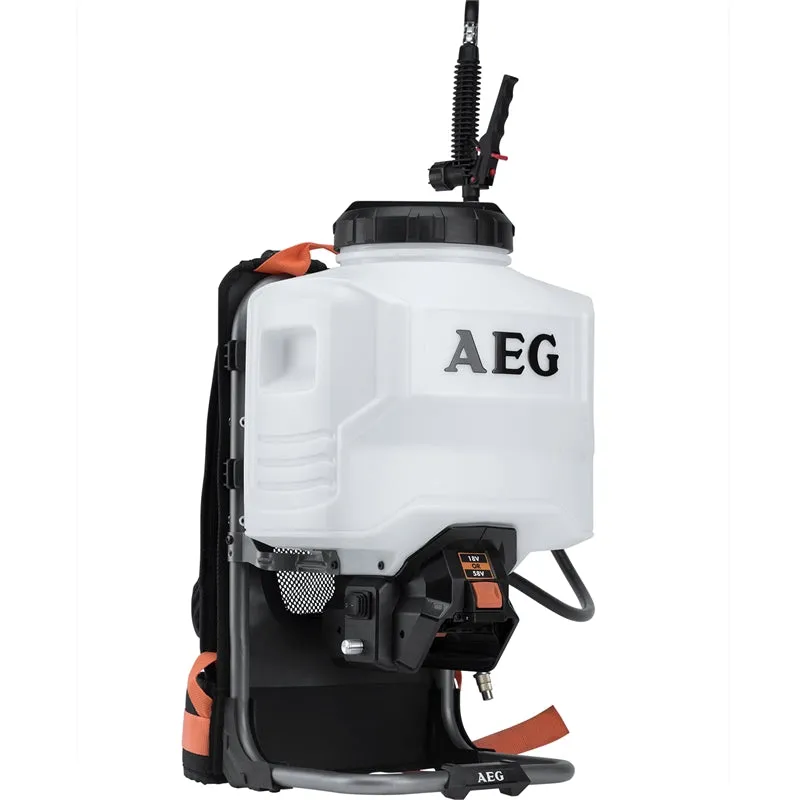 AEG 18V/58V 6.0Ah 15L Backpack Sprayer Kit With Force / ABS1858S6