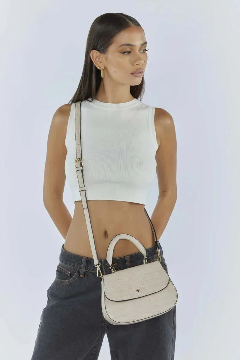 AMALIE TOP HANDLE CROSSBODY BAG