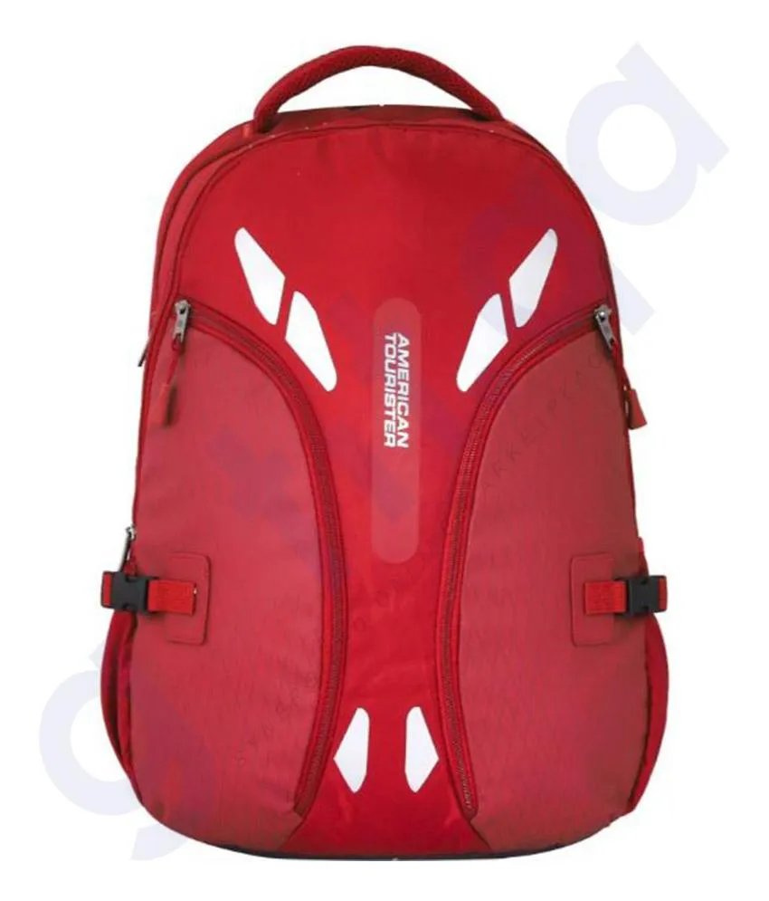 AMERICAN TOURISTER SNAP PLUS LAPTOP BAG RED