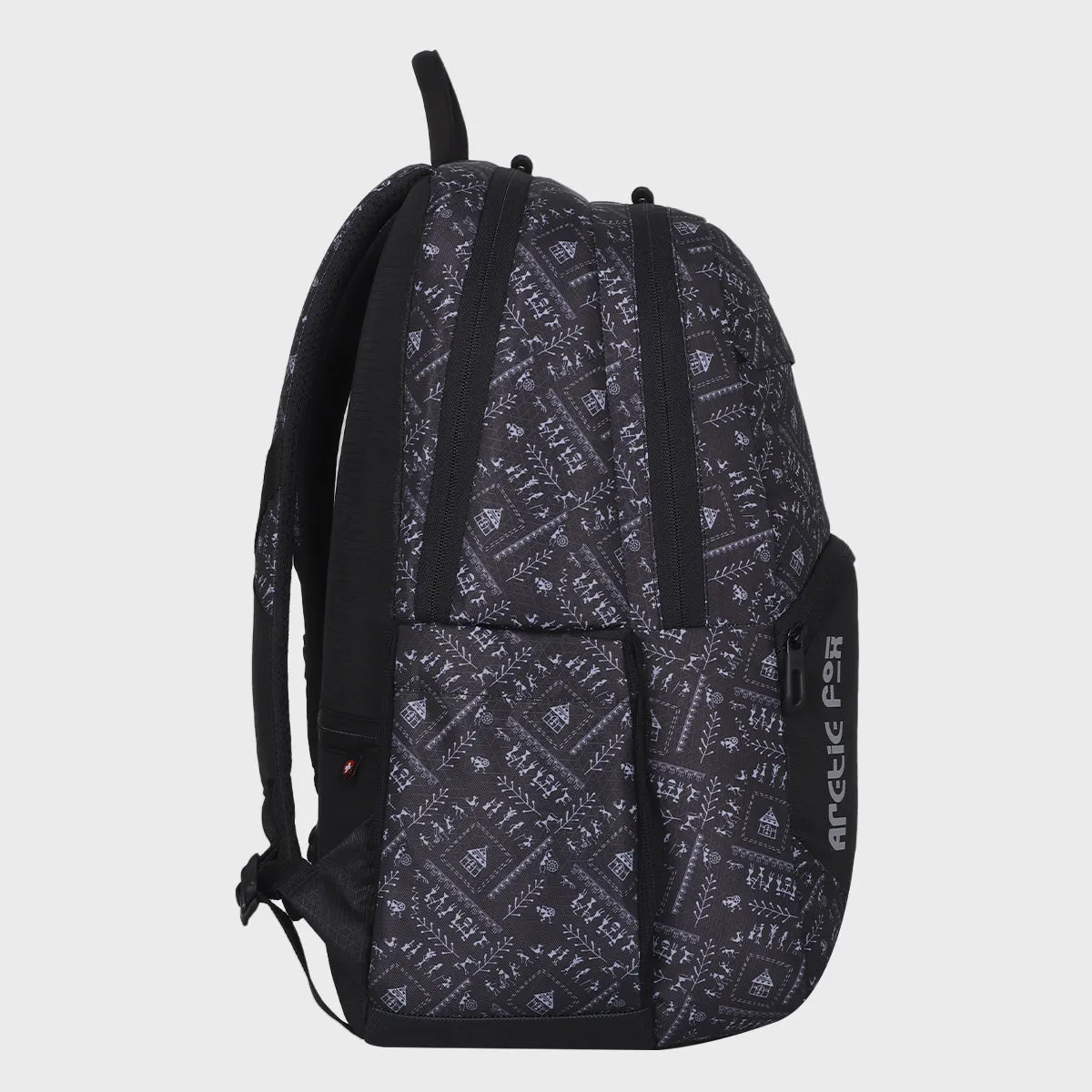 Arctic Fox 15.6" Laptop Backpack and Laptop Bag Warli Black