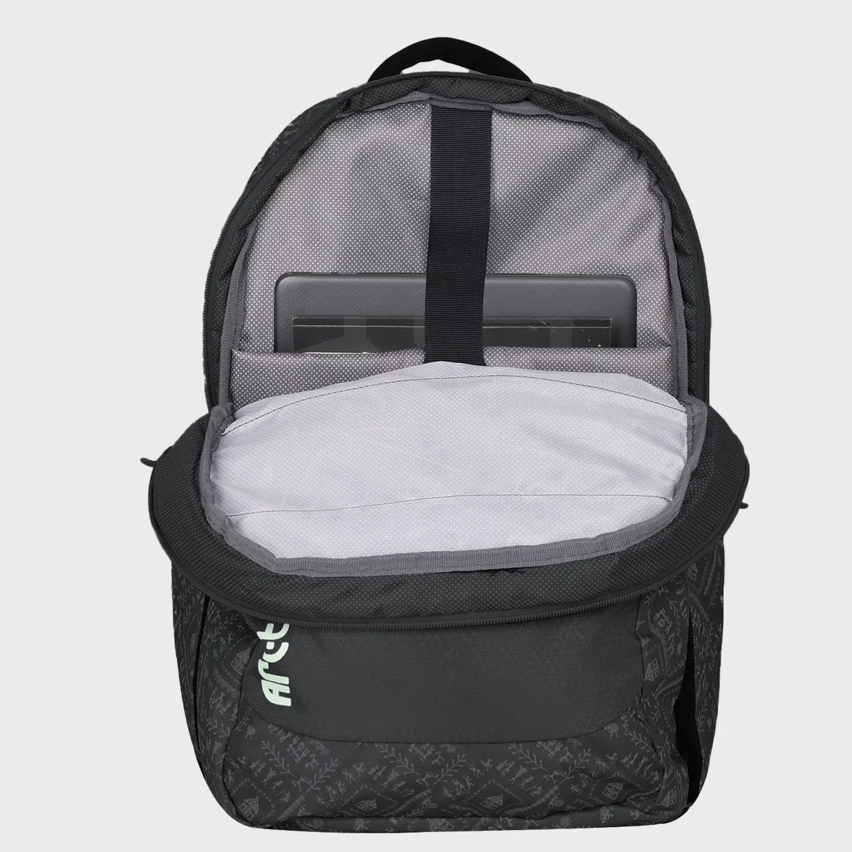 Arctic Fox 15.6" Laptop Backpack and Laptop Bag Warli Black