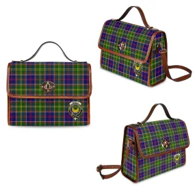 Arnott Tartan Waterproof Canvas Bag with Family Crest