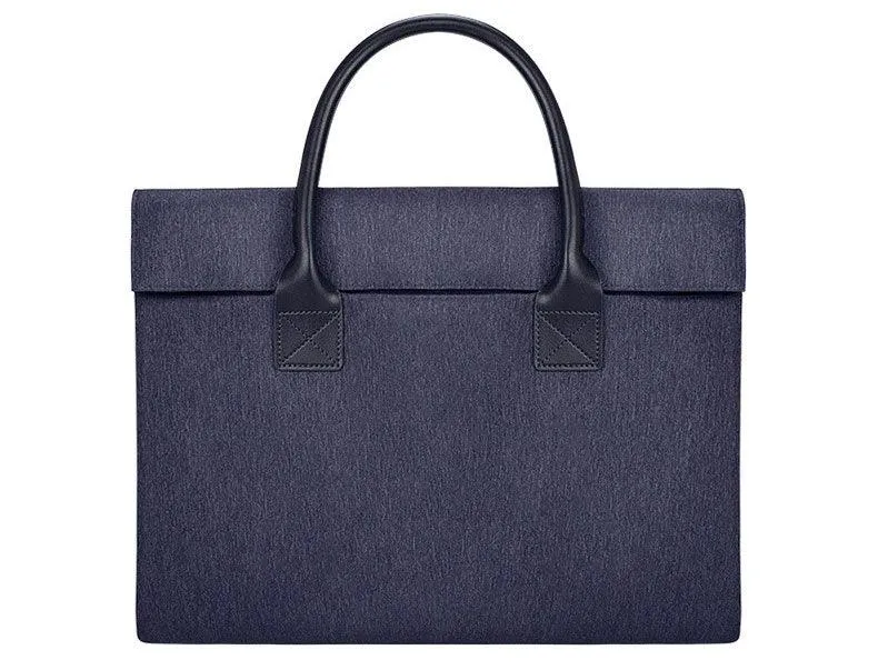 Authentic New Style Collection Portable Laptop Bag-Navy Blue