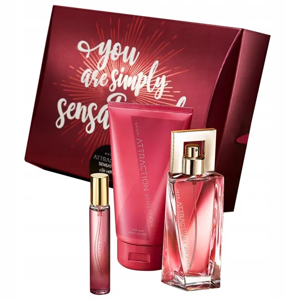 Avon Attraction Sensation for Her Perfume Gift Set / Box