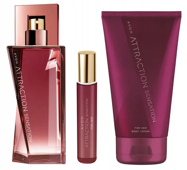 Avon Attraction Sensation for Her Perfume Gift Set / Box