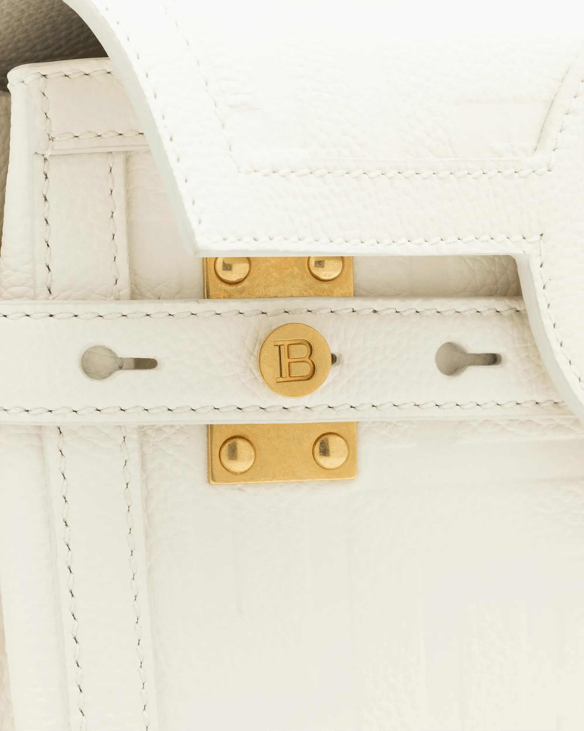 B-Buzz 23 Monogram Leather Bag