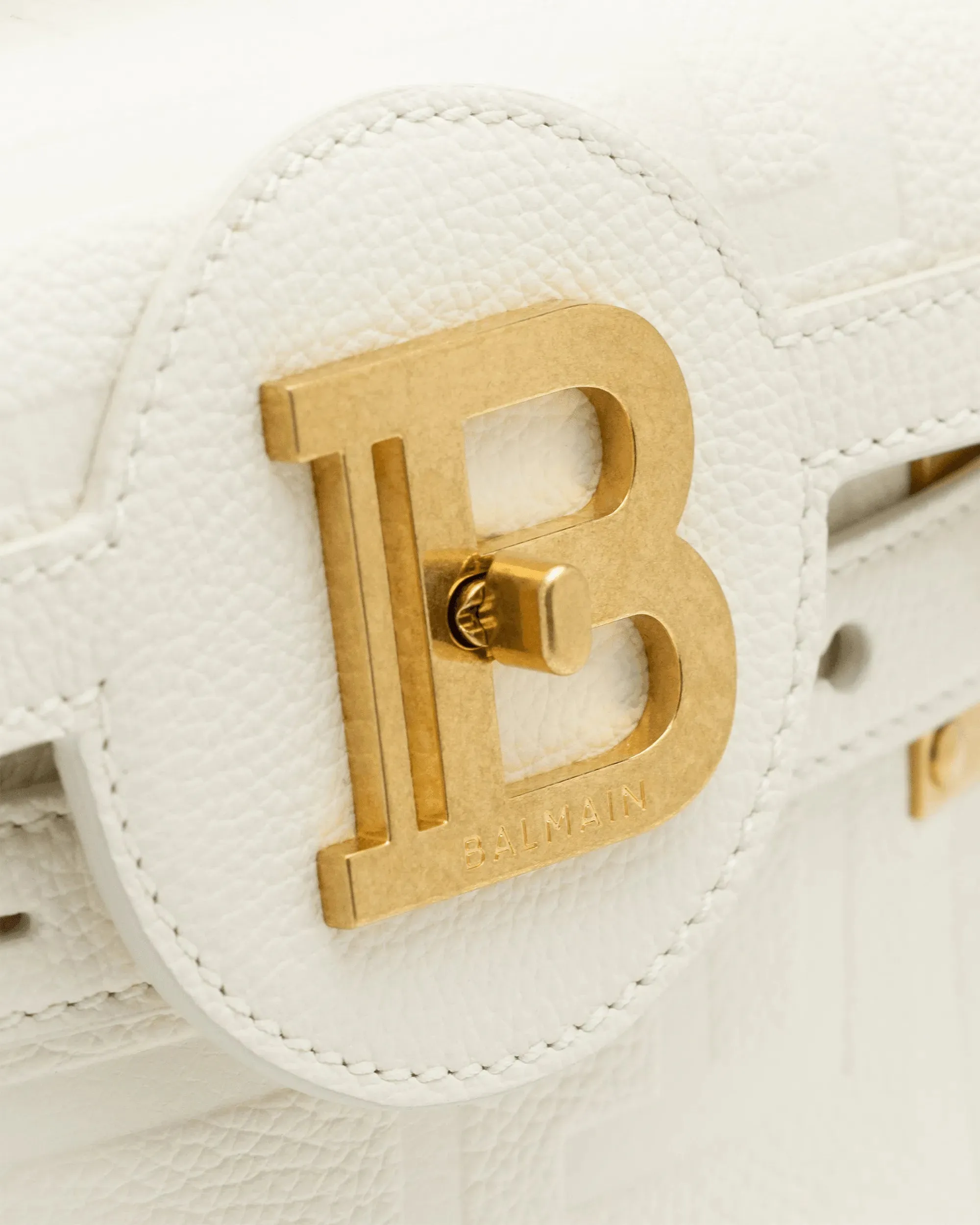 B-Buzz 23 Monogram Leather Bag