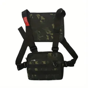 Bag Chest Pouch Bag Rig Camouflage & Black