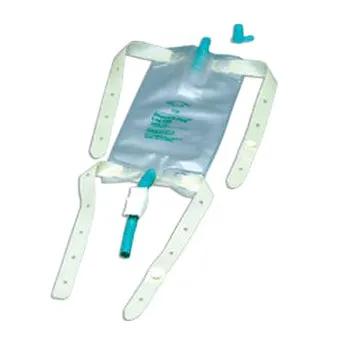 Bard Dispoz-A-Bag Leg Bag with Rubber Cap Valve