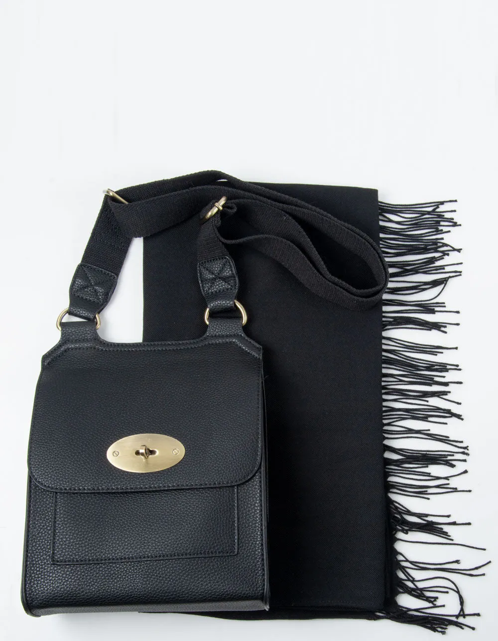 Black Messenger Bag