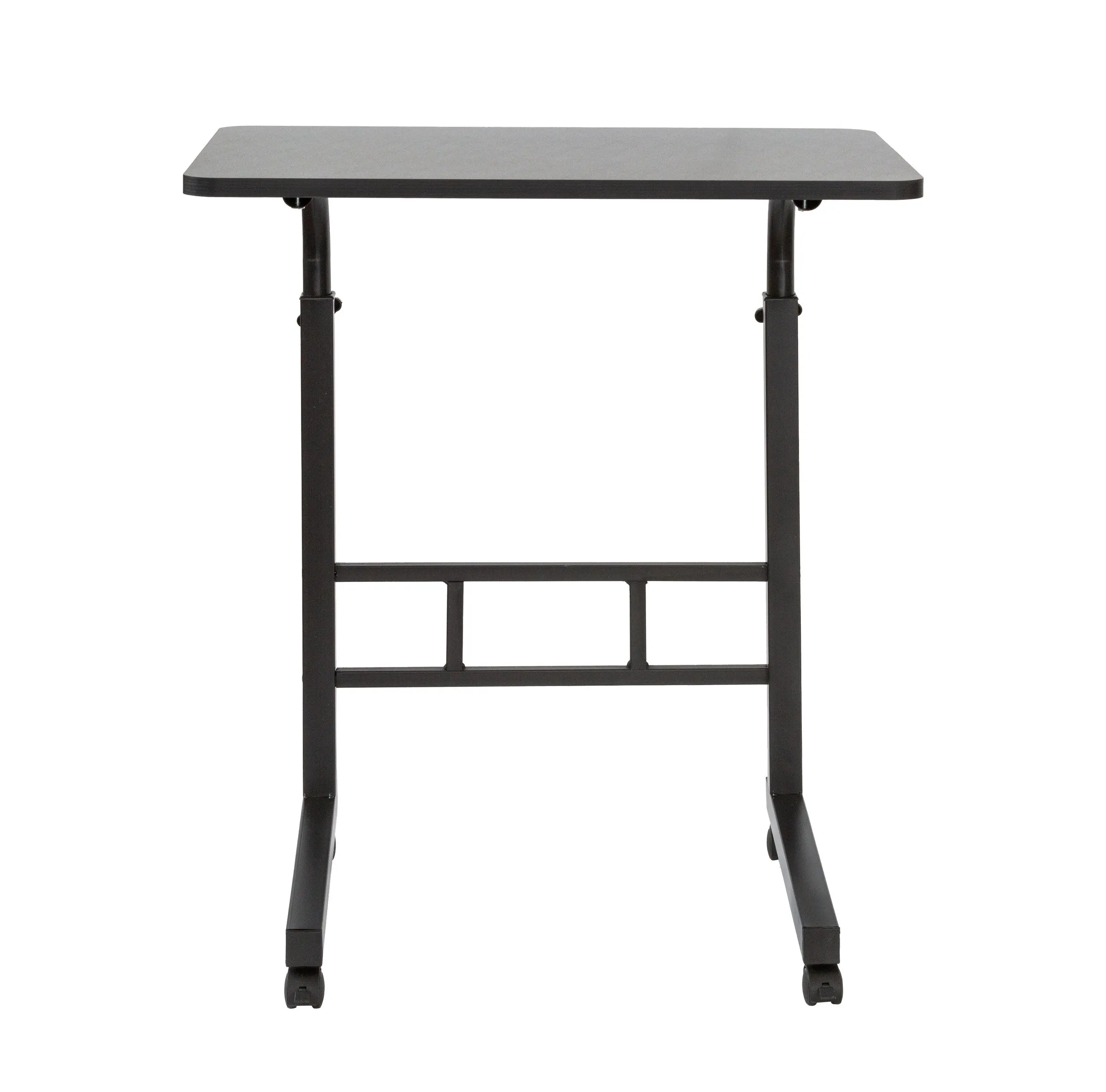 Black Portable Laptop Desk with Adjustable Height