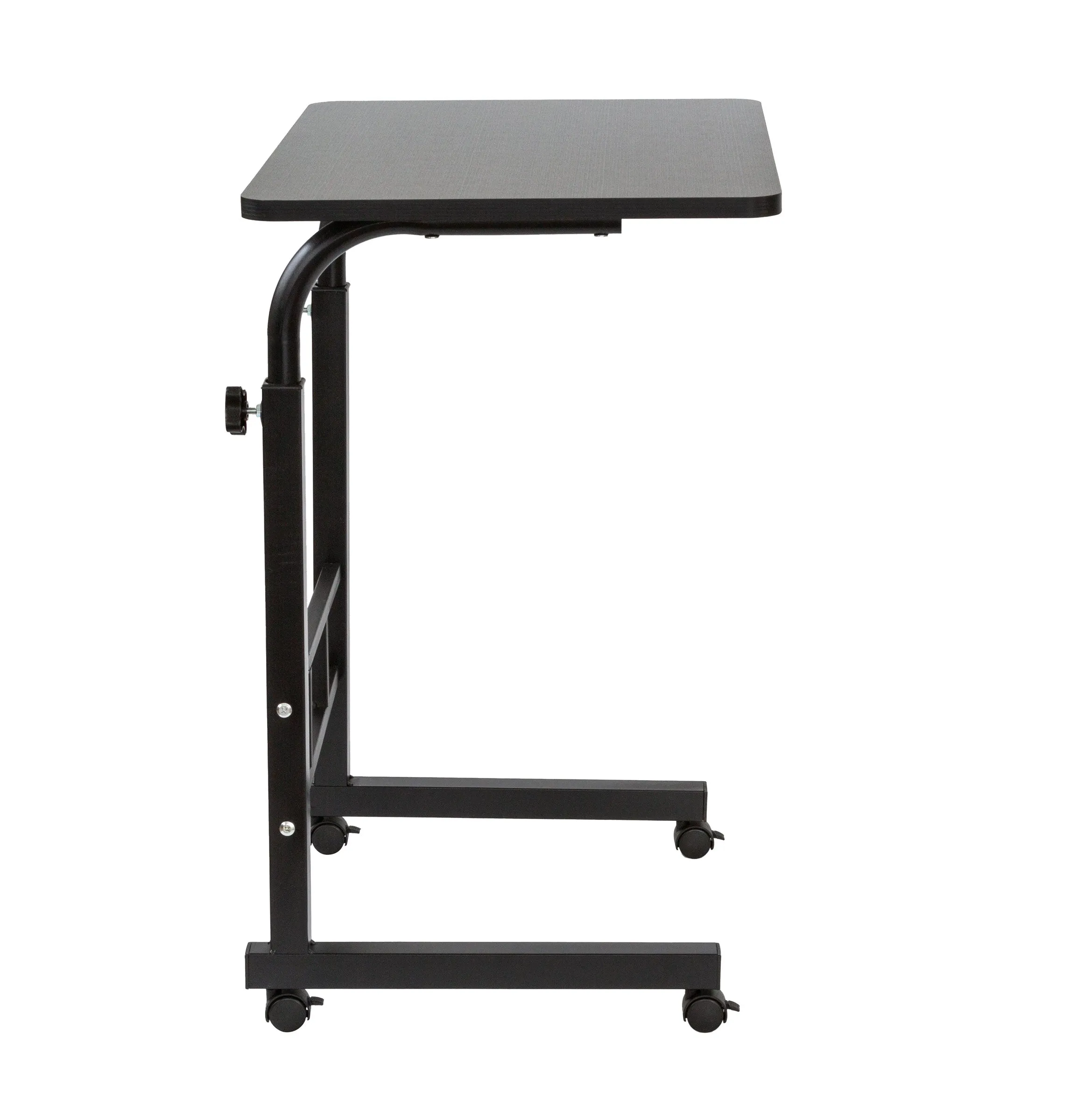 Black Portable Laptop Desk with Adjustable Height