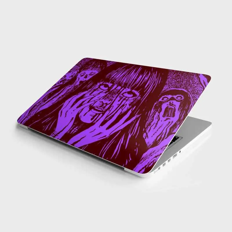 Bleeding Witch Laptop Skin