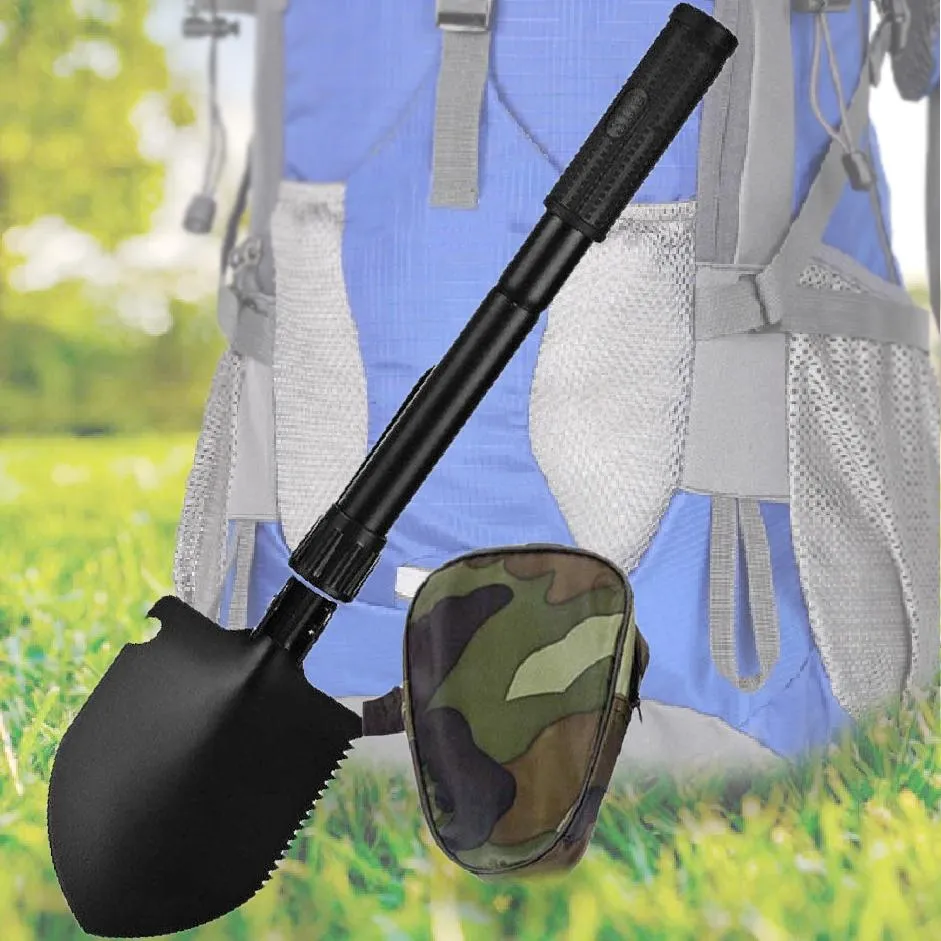 BoBKY - Multifunction Folding Military Shovel With Carrying Bag