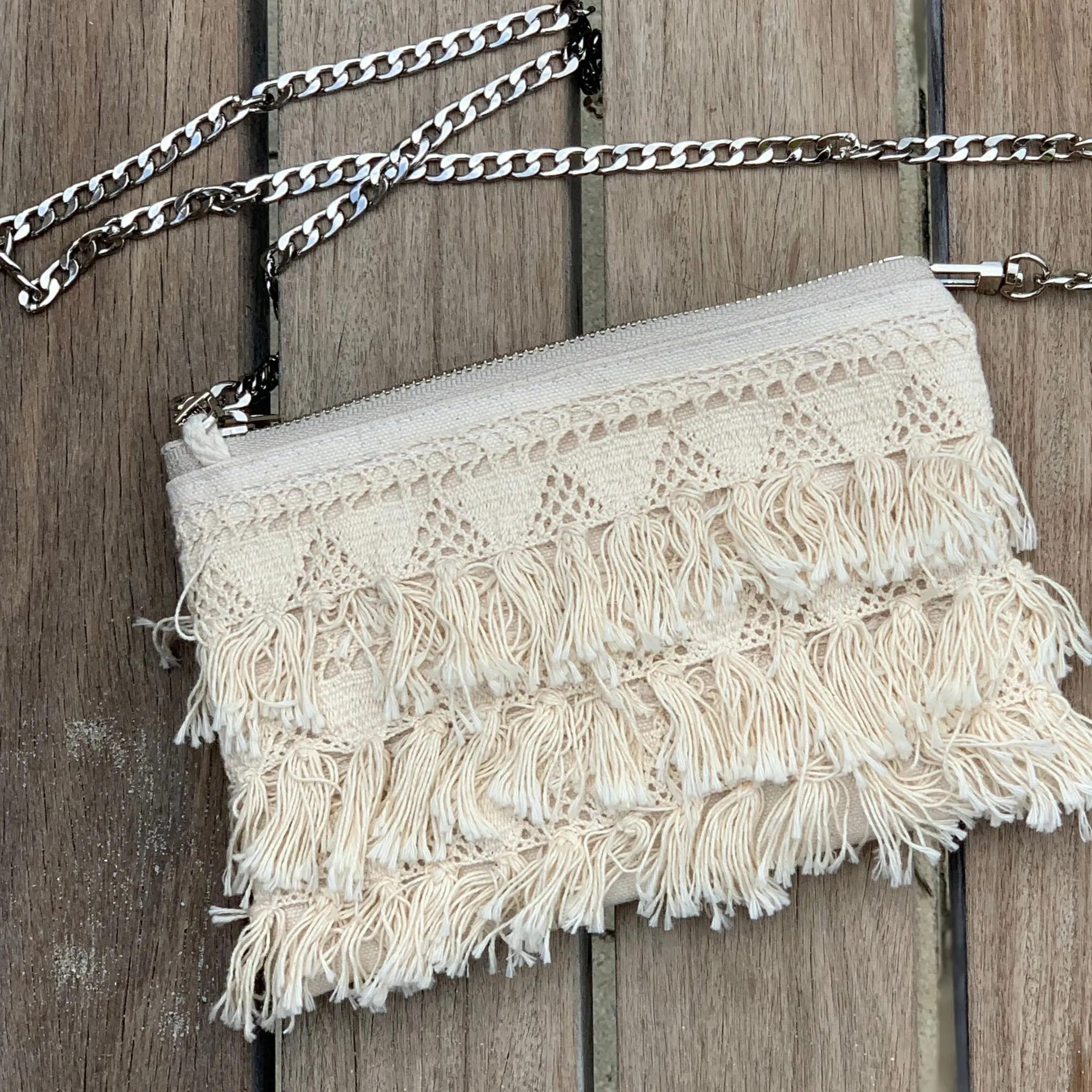 Boho Fringe Crossbody Bag