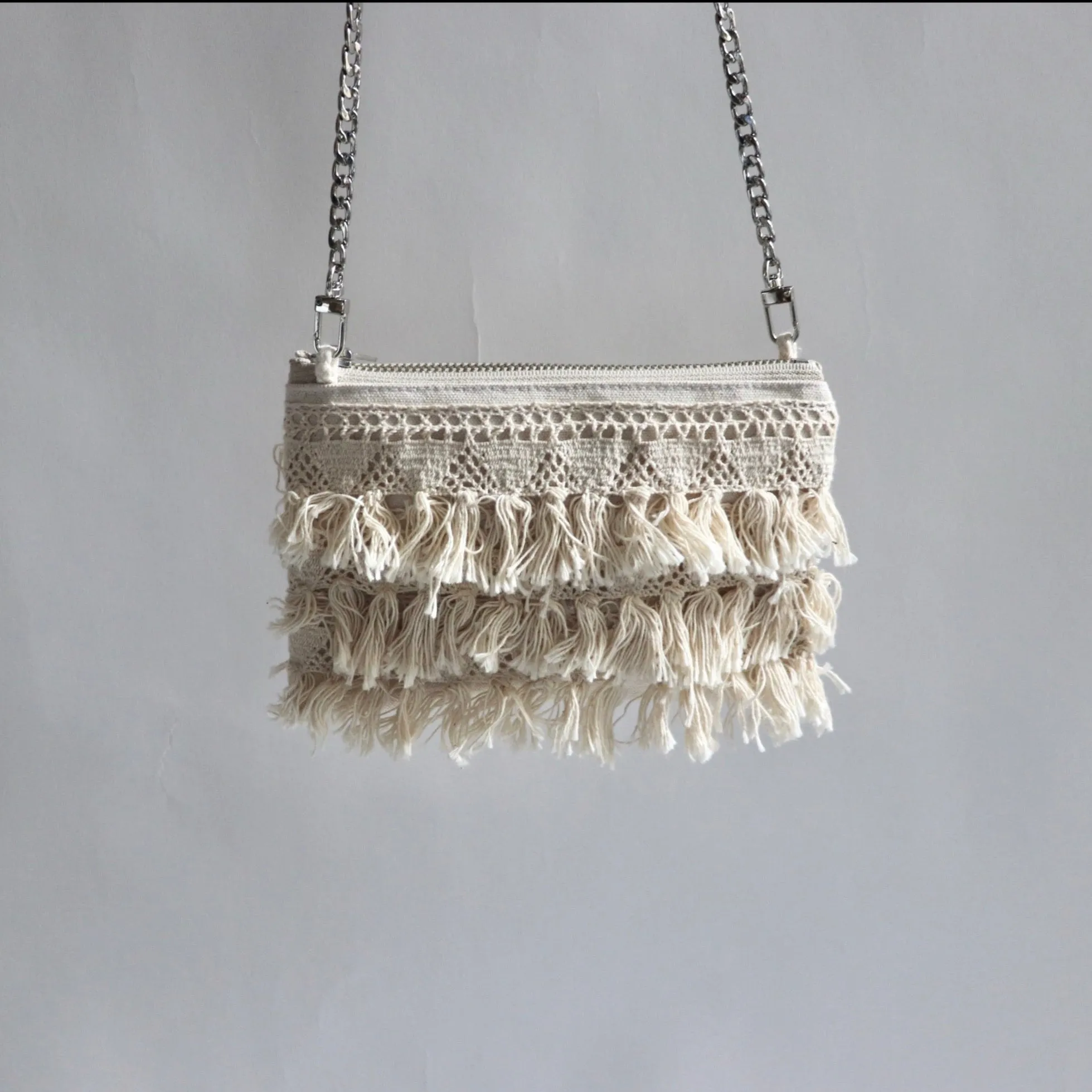 Boho Fringe Crossbody Bag