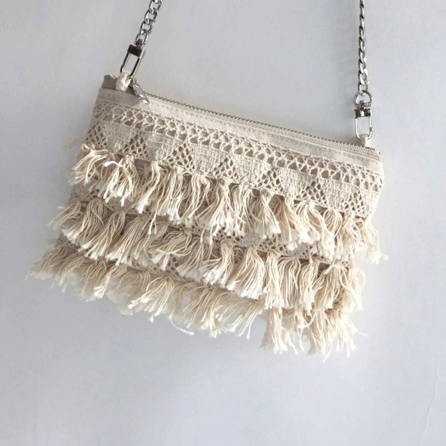 Boho Fringe Crossbody Bag