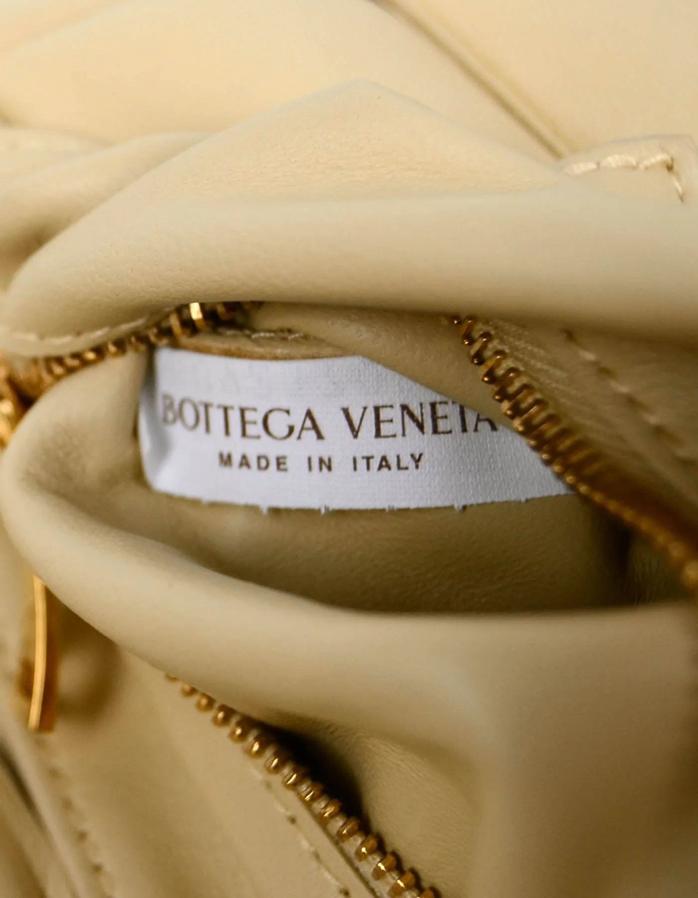 Bottega Veneta BV Porridge Intrecciato Leather The Chain Cassette Bag