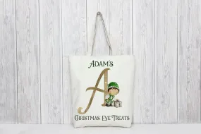 Boy Elf Christmas Eve Bag