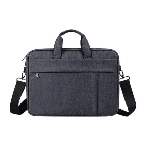 Brinch Waterproof Casual Business Side Zipper Designed Laptop Bag-Grey