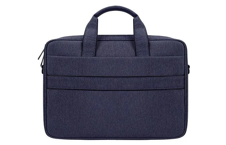 Brinch Waterproof Casual Business Side Zipper Designed Laptop Bag- NavyBlue