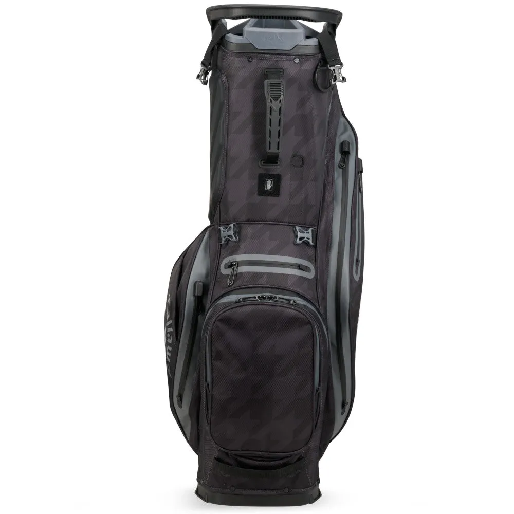 Callaway Fairway 14 HD Waterproof Stand Bag - Black Houndstooth