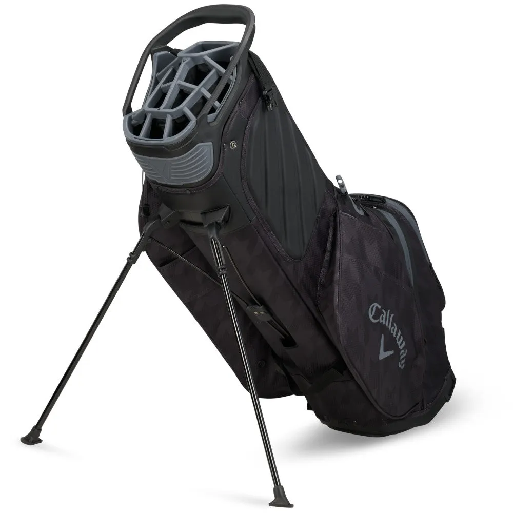 Callaway Fairway 14 HD Waterproof Stand Bag - Black Houndstooth