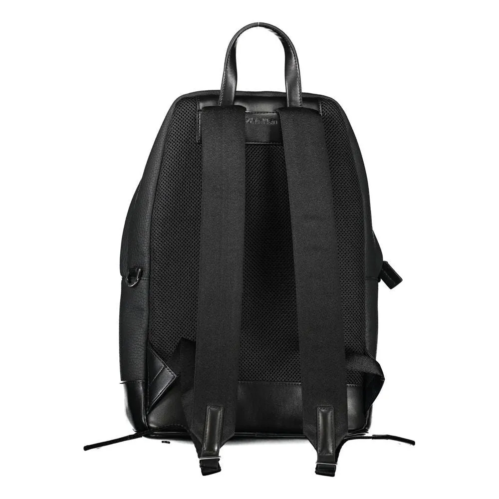 Calvin Klein Sleek Urbanite Black Backpack with Laptop Compartment