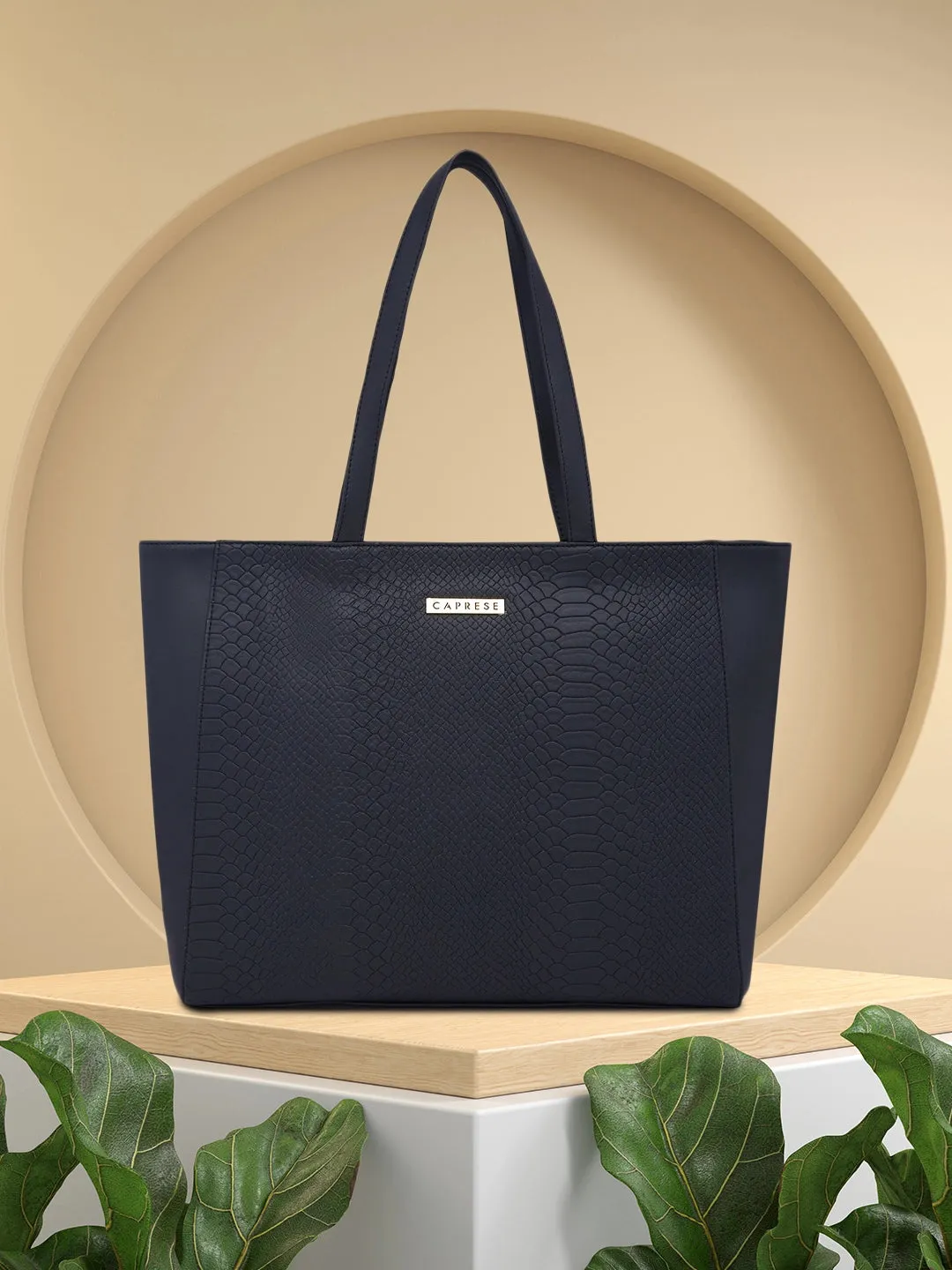 Caprese Rina Laptop Tote Large Black