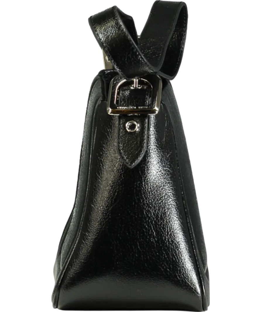 Charles & Keith Black Petra Boxy Bucket Bag