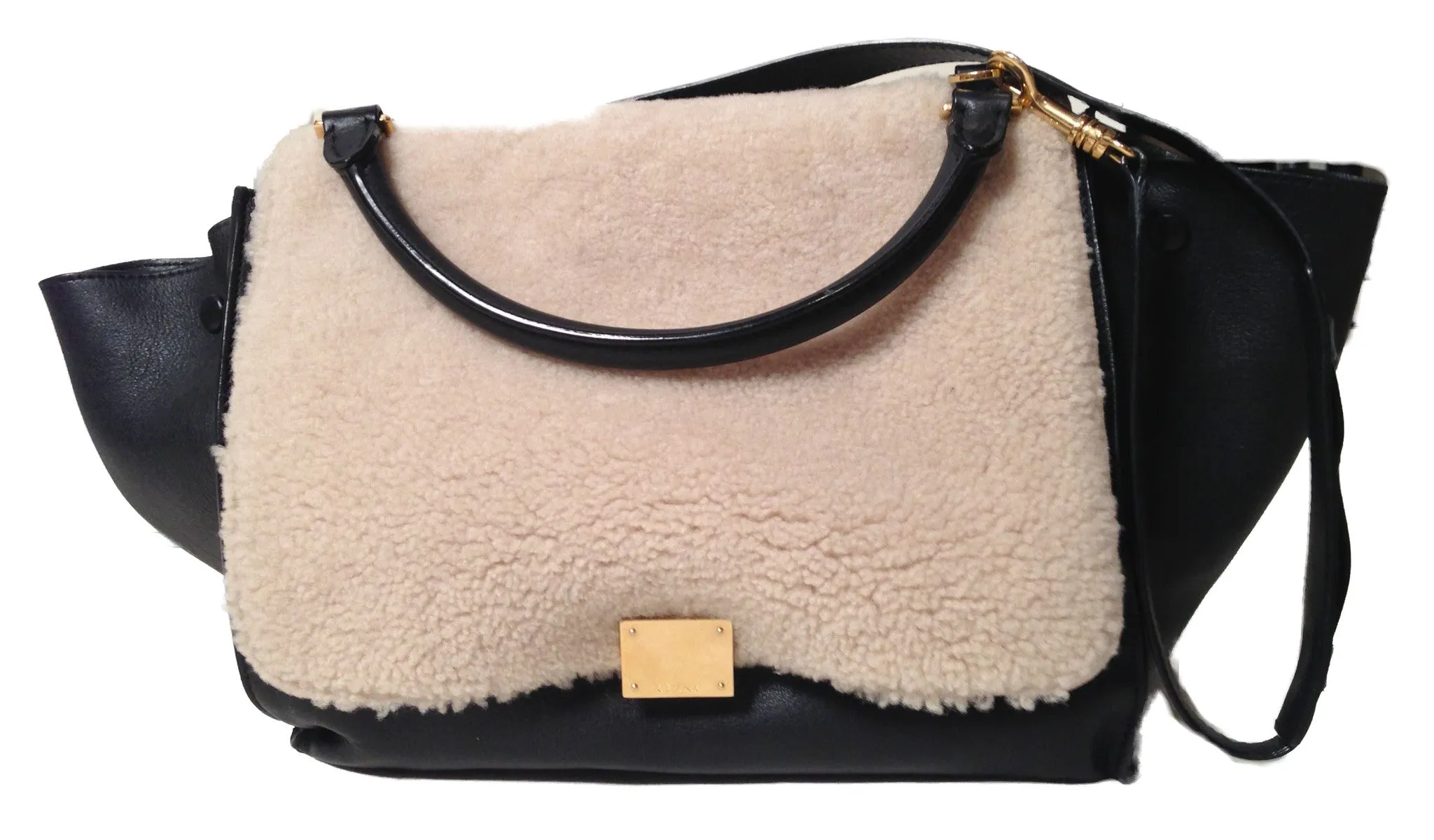 Céline limited edition Shearling Trapeze