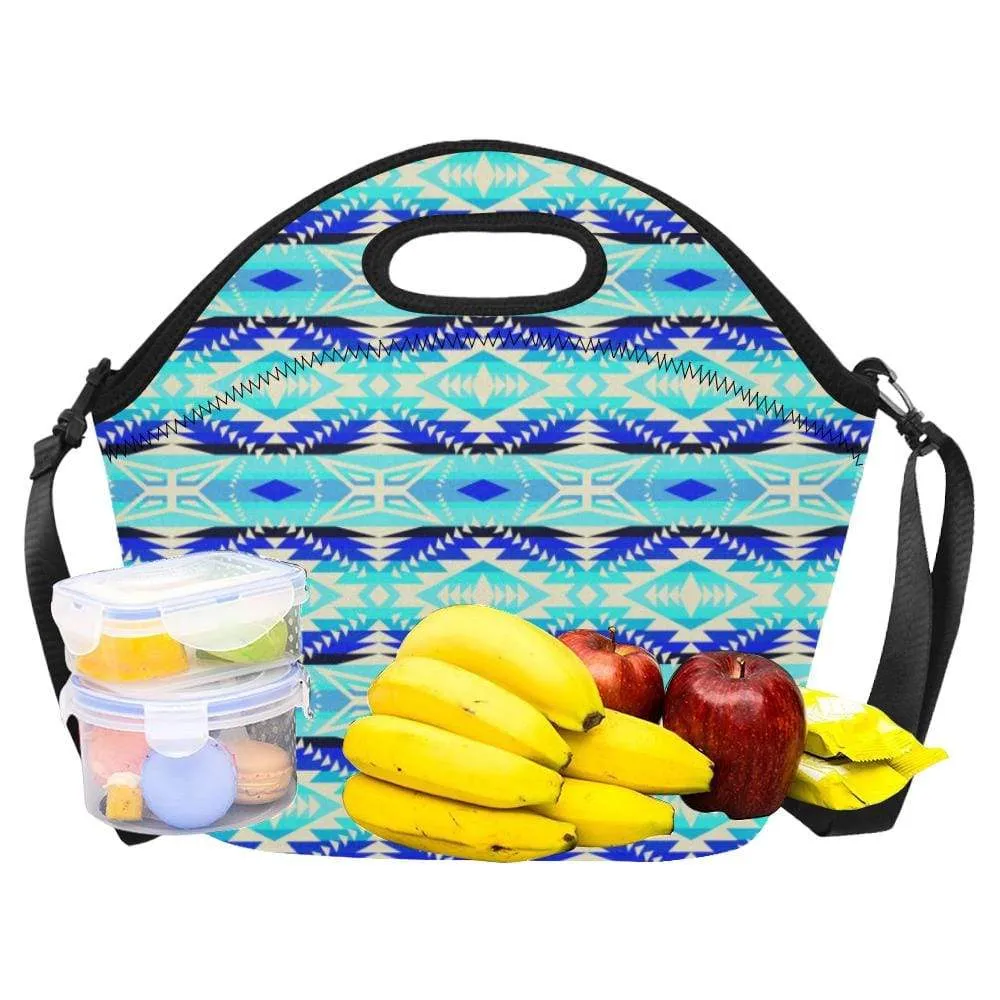 Coastal War Party Neoprene Lunch Bag/Large