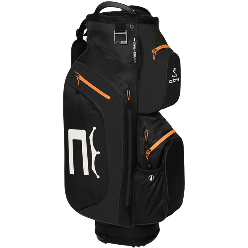 Cobra Ultradry Pro Waterproof Cart Bag - Black/Gold Fusion