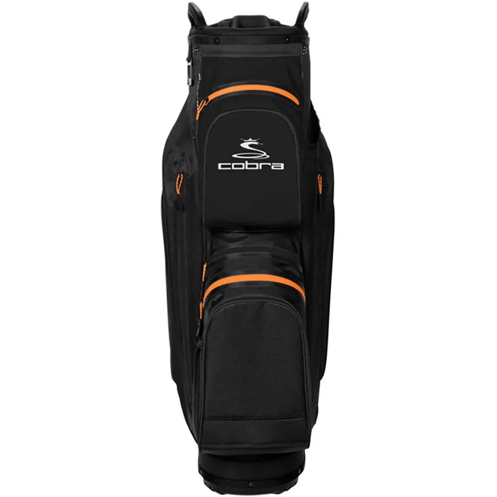 Cobra Ultradry Pro Waterproof Cart Bag - Black/Gold Fusion