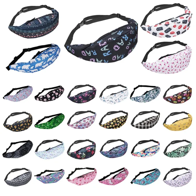 Colorful Waist Bag Fanny Packs Style Belt Bag Women Waist Pack Travelling Bag(yab913)