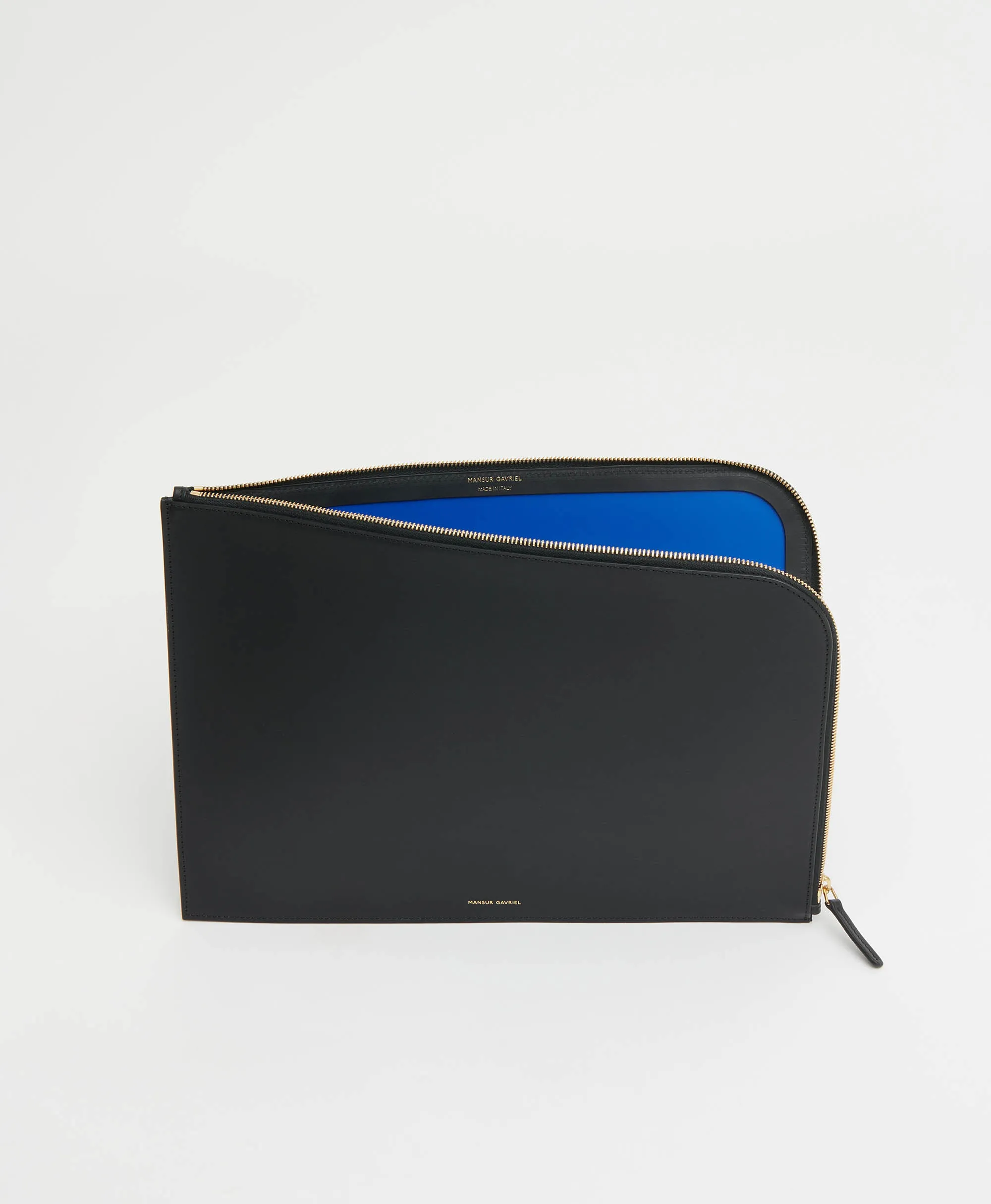 Computer Zip Case - Black/Royal