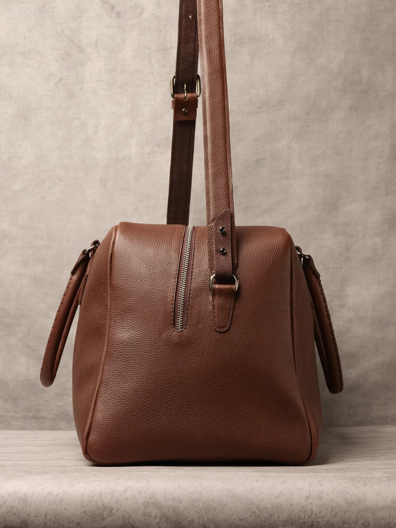 Cosimo Duffle Bag · Brown