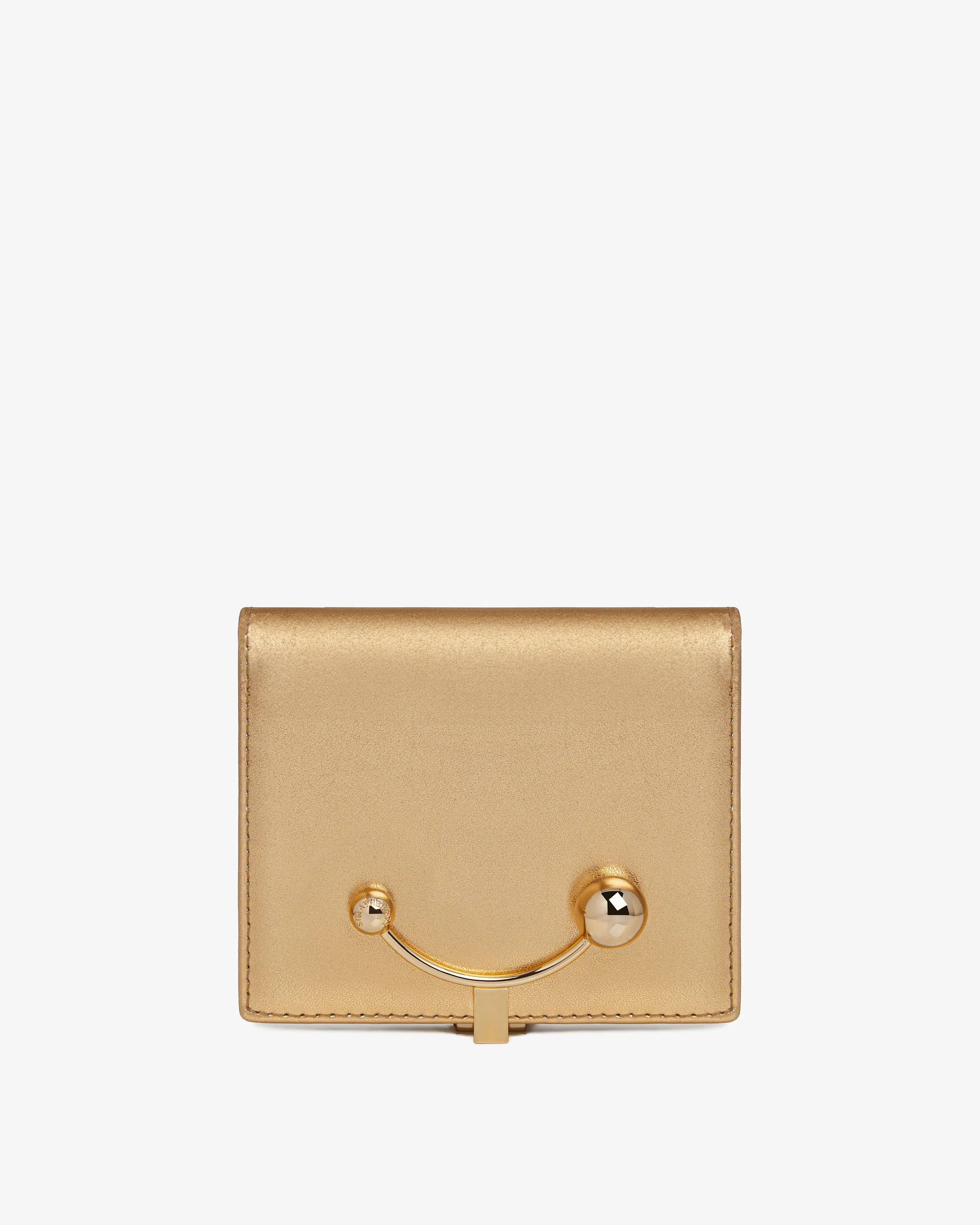 Crescent Wallet - Metallic Gold