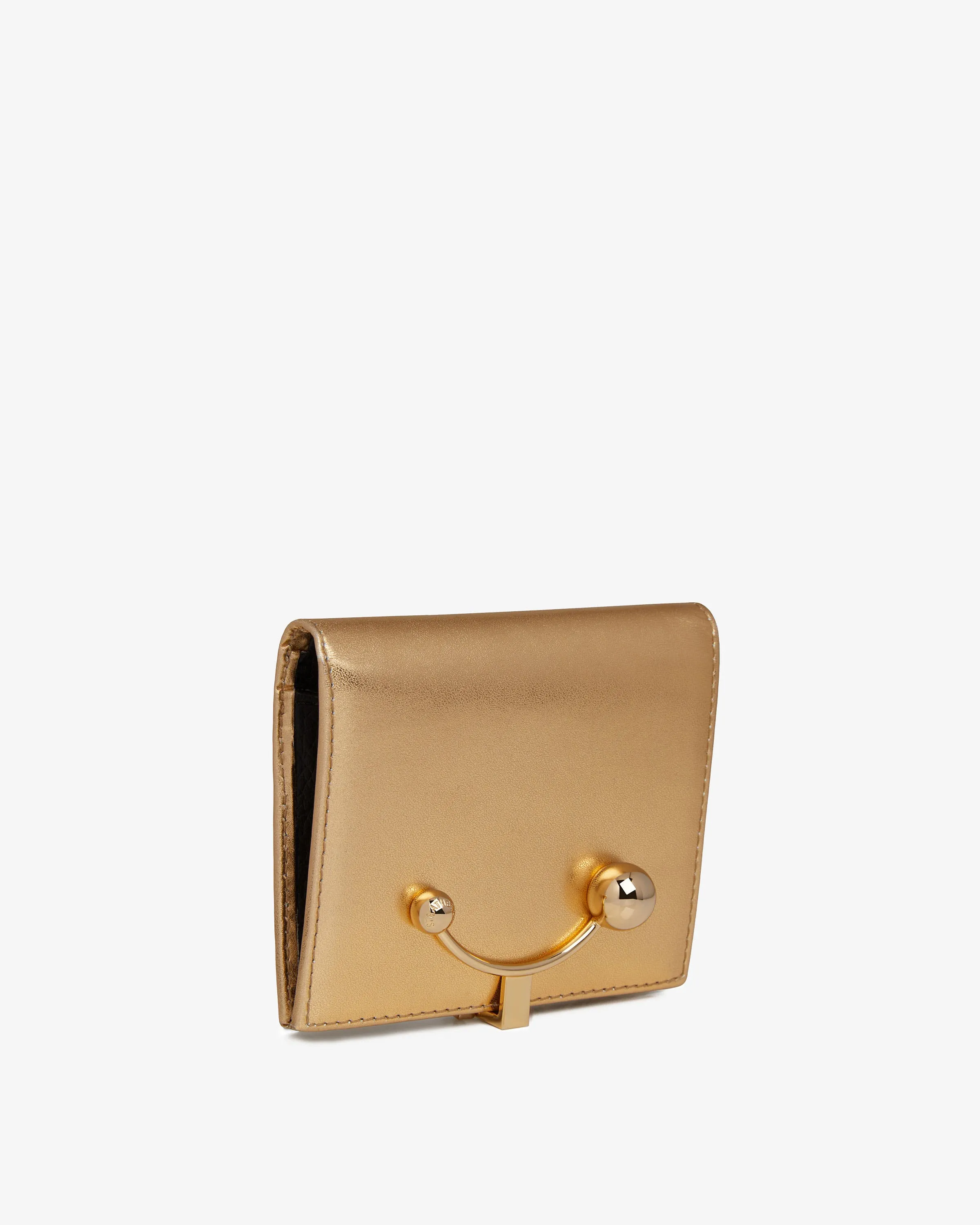 Crescent Wallet - Metallic Gold