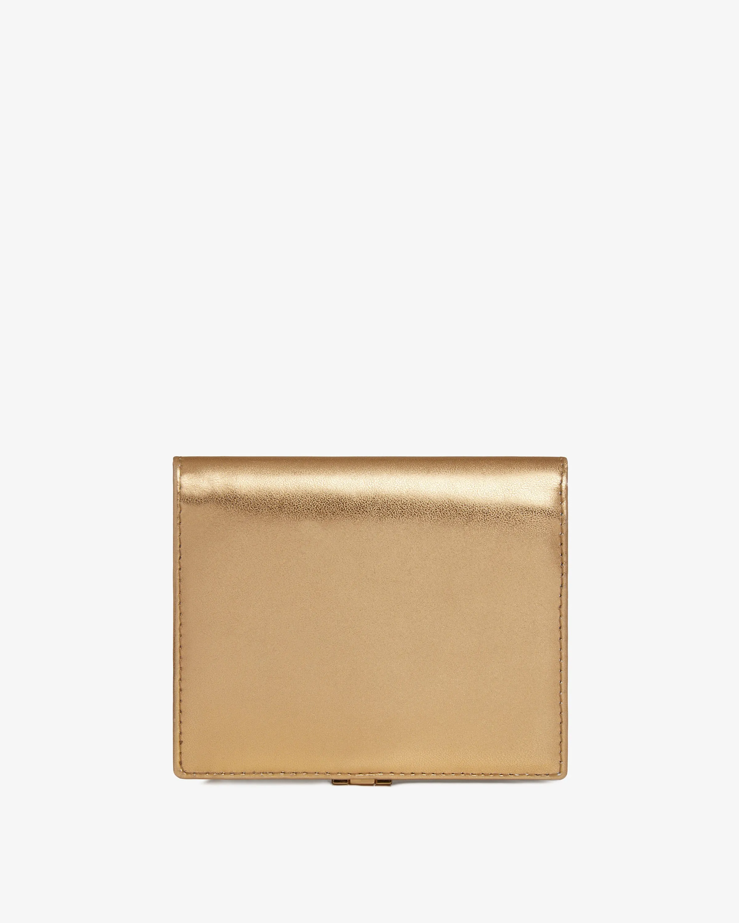 Crescent Wallet - Metallic Gold