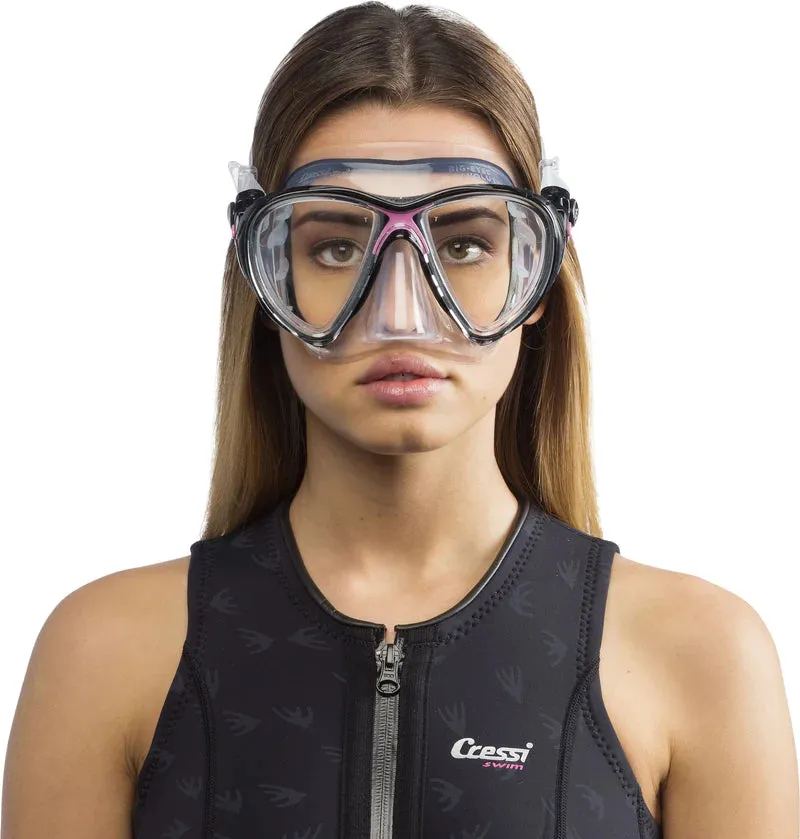 Cressi Big Eyes Evolution Mask & Alpha Ultra Dry Snorkel