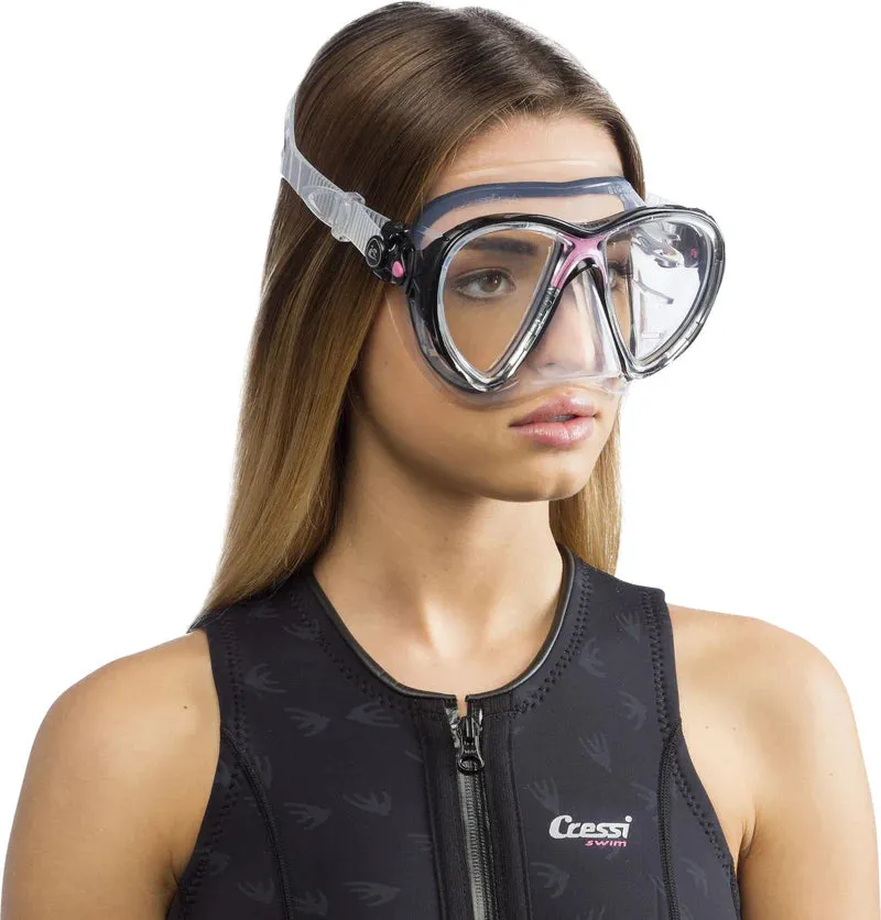 Cressi Big Eyes Evolution Mask & Alpha Ultra Dry Snorkel