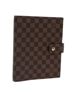 Damier Ebene Canvas Day Planner Cover