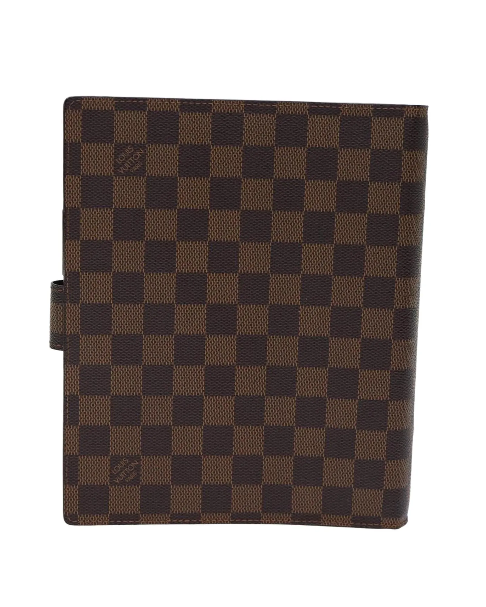 Damier Ebene Canvas Day Planner Cover