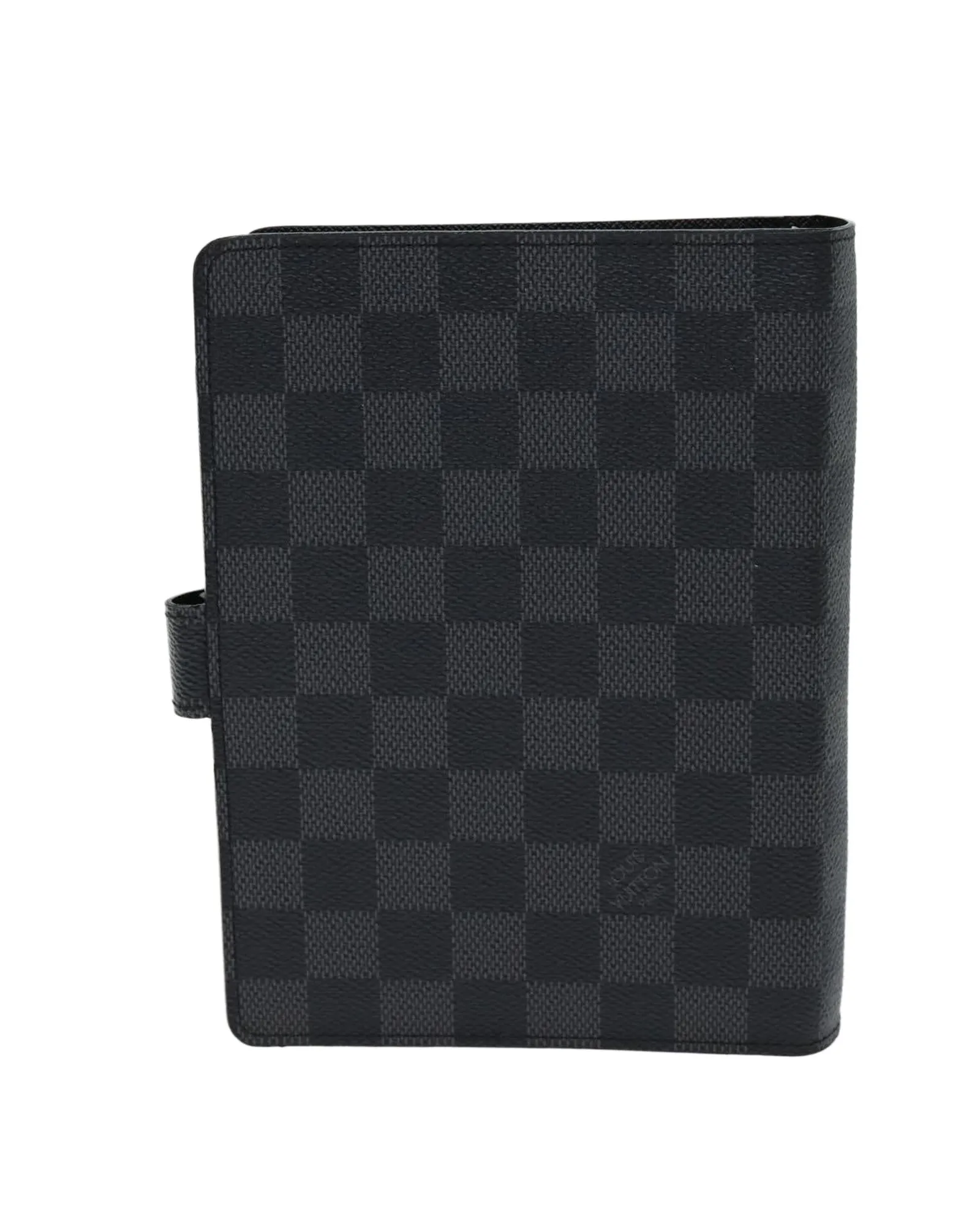 Damier Graphite Canvas Agenda Day Planner Cover with Dust Bag